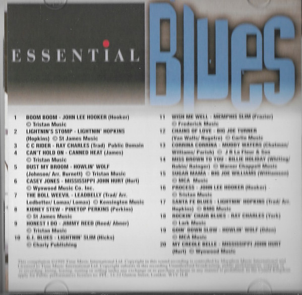 Various - Essential Blues | Time Music International Limited (TMI713) - 4 Various - Essential Blues | Time Music International Limited (TMI713) - 4