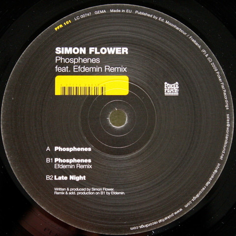 Simon Flower - Phosphenes | Poker Flat Recordings (PFR 101)