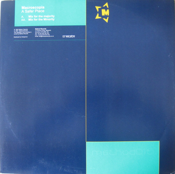 Macroscopia - A Safer Place | Method Records (METHOD016) - 2