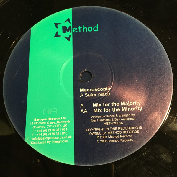 Macroscopia - A Safer Place | Method Records (METHOD016) - 3