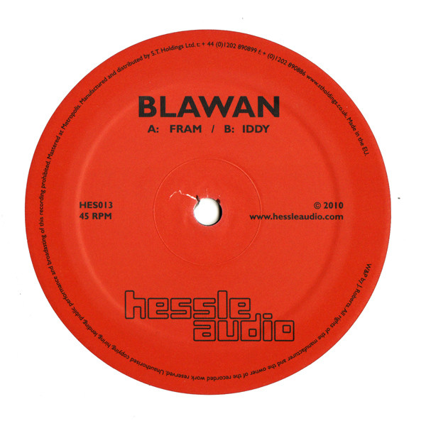 Blawan - Fram | Hessle Audio (HES013)