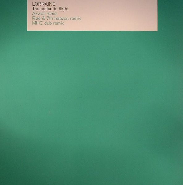 Lorraine - Transatlantic Flight | Waterfall Records (82876 87209 1)