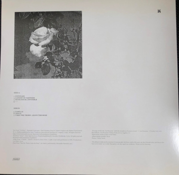 Ana Roxanne - Because Of A Flower | Kranky (krank230) - 2