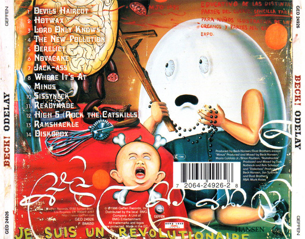 Beck - Odelay | Geffen Records (GED 24926) - 3