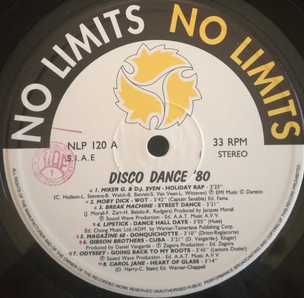 Various - Disco Dance '80 | No Limits (NLP 120) - 3