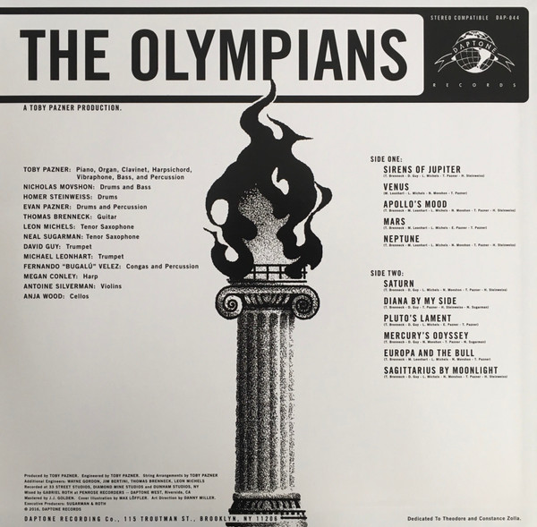 The Olympians - The Olympians | Daptone Records (DAP-044) - 3 The Olympians - The Olympians | Daptone Records (DAP-044) - 3