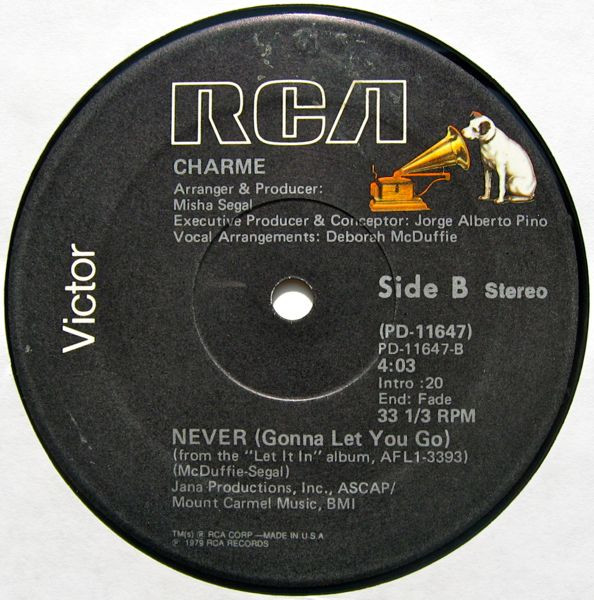 Charme - Let It In | RCA Victor (PD-11647) - 2