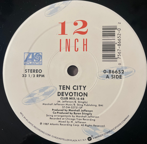Ten City - Devotion | Atlantic (0-86652) - 2 Ten City - Devotion | Atlantic (0-86652) - 2