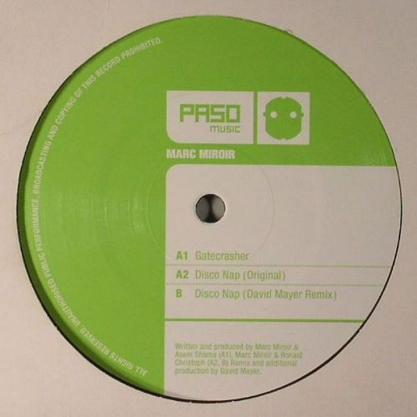 Marc Miroir - Disco Nap | Paso Music (PASO 032)