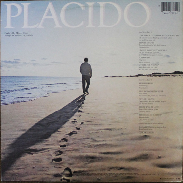 Placido Domingo - My Life For A Song | CBS (FM 37799) - 4 Placido Domingo - My Life For A Song | CBS (FM 37799) - 4