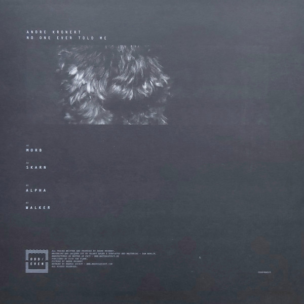 André Kronert - No One Ever Told Me | Odd Even (ODD/EVEN 025) - 2
