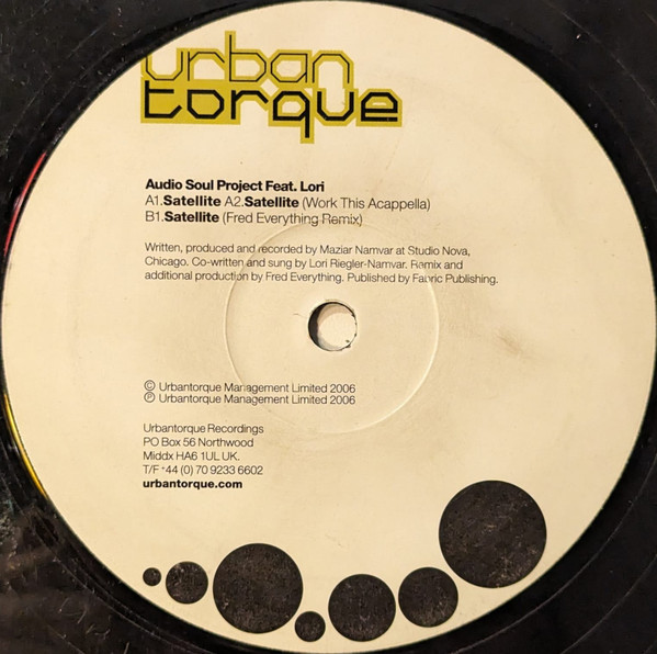Audio Soul Project - Satellite | Urbantorque (URTR024) - main