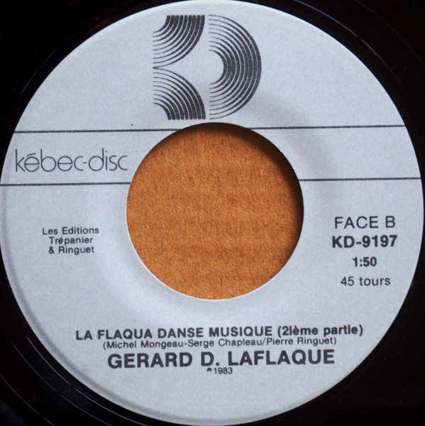 Gérard D. Laflaque - La Flaqua Danse Musique | Kébec-Disc (KD-9197) - 4