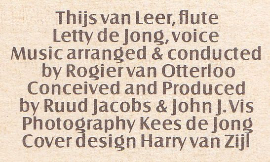 Thijs van Leer - Introspection Album I & II | CBS (CBS 88243) - 3 Thijs van Leer - Introspection Album I & II | CBS (CBS 88243) - 3