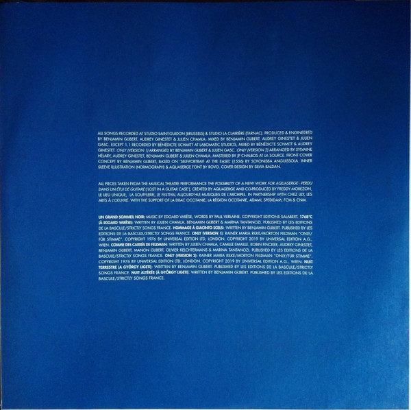 Aquaserge - The Possibility Of A New Work For Aquaserge | Crammed Discs (MTM 46LP) - 3