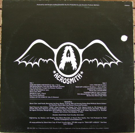Aerosmith - Get Your Wings | CBS (S 80015) - 2
