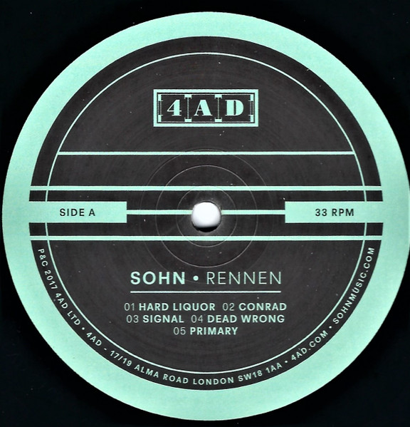 SOHN - Rennen | 4AD (CAD3708) - 3