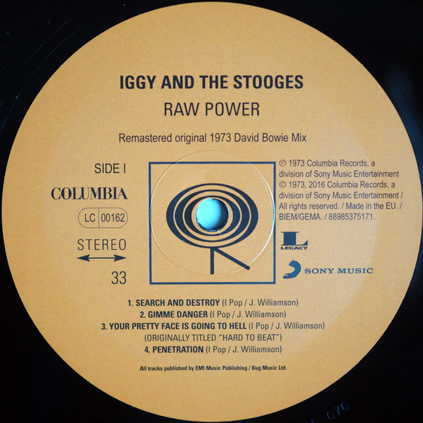 The Stooges - Raw Power | Columbia (88985375171) - 4 The Stooges - Raw Power | Columbia (88985375171) - 4