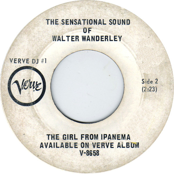 Walter Wanderley - The Sensational Sound Of Walter Wanderley | Verve Records (Verve DJ #1) - 2