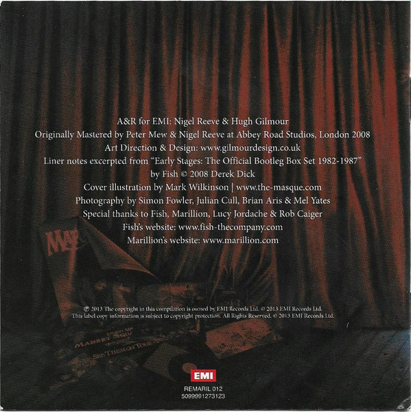 Marillion - Early Stages: The Highlights (The Official Bootleg Collection 1982 - 1988) | EMI (5099991273123) - 2 Marillion - Early Stages: The Highlights (The Official Bootleg Collection 1982 - 1988) | EMI (5099991273123) - 2