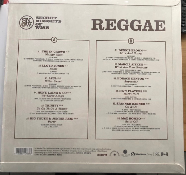 Reggae - Secret Nuggets Of Wise