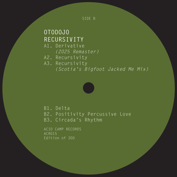 Otodojo - Recursivity | Acid Camp Records (ACR015) - 2 Otodojo - Recursivity | Acid Camp Records (ACR015) - 2