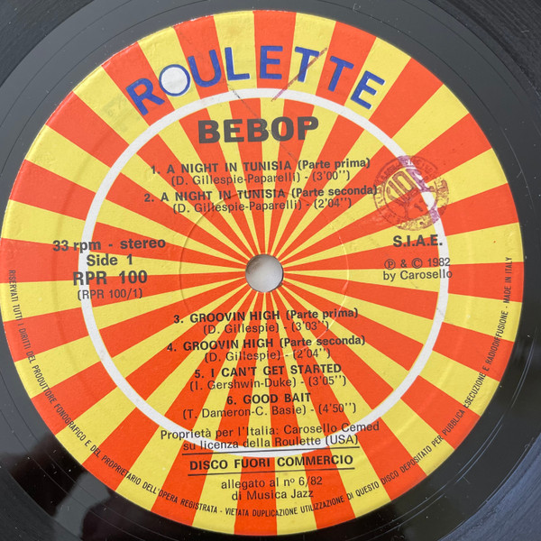 Various - Bebop | Roulette (RPR-100) - 3 Various - Bebop | Roulette (RPR-100) - 3