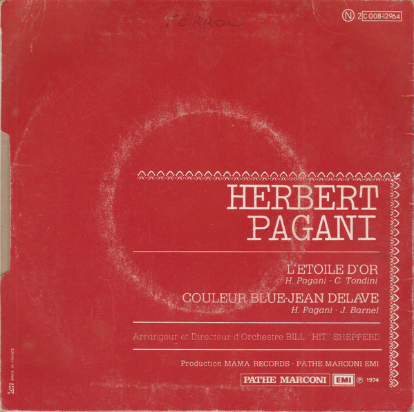 Herbert Pagani - L'étoile D'or | Pathé (2C 008-12964) - 2