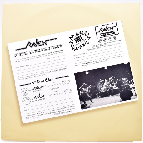 Raven - Wiped Out - Vinilo Humo Naranja Y Azul | Culture Factory (CFU01206) - 3 Raven - Wiped Out - Vinilo Humo Naranja Y Azul | Culture Factory (CFU01206) - 3