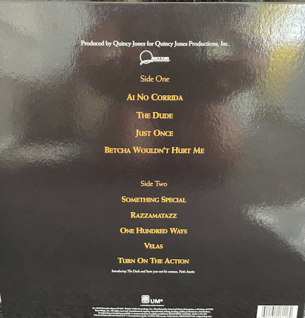 Quincy Jones - The Dude | A&M Records (00602435261164)