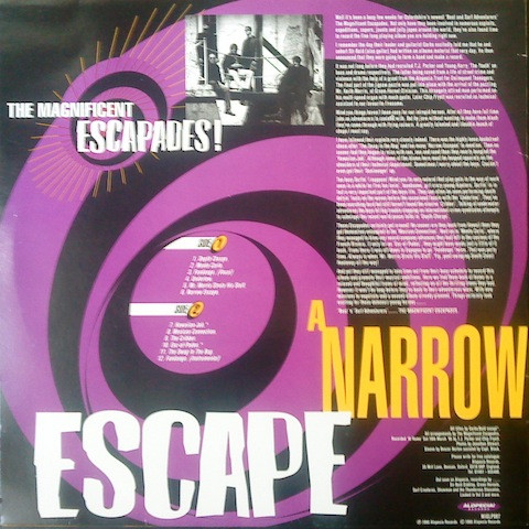 The Magnificent Escapades - A Narrow Escape | Alopecia Records (WIGLP 007) - 2