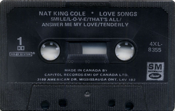 Nat King Cole - Love Songs | Capitol Special Markets (4XL-8355) - 3 Nat King Cole - Love Songs | Capitol Special Markets (4XL-8355) - 3