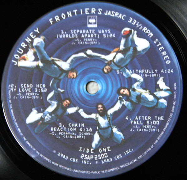 Journey - Frontiers | CBS/Sony (25AP 2500) - 4