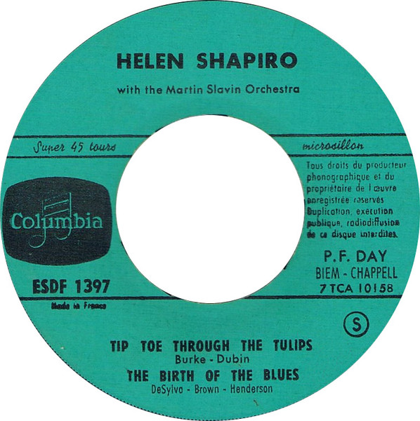 Helen Shapiro - I Apologise | Columbia (ESDF 1397) - 4