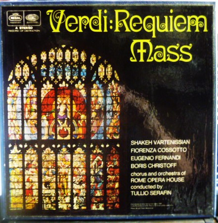 Giuseppe Verdi - Requiem Mass (Sung In Latin) | Regal (SREG 2042/3) - main Giuseppe Verdi - Requiem Mass (Sung In Latin) | Regal (SREG 2042/3) - main