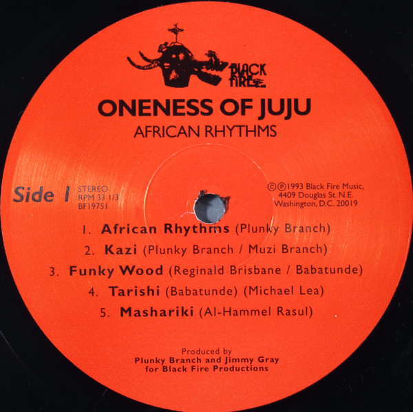 Oneness Of Juju - African Rhythms | Black Fire (BF19751) - 4 Oneness Of Juju - African Rhythms | Black Fire (BF19751) - 4