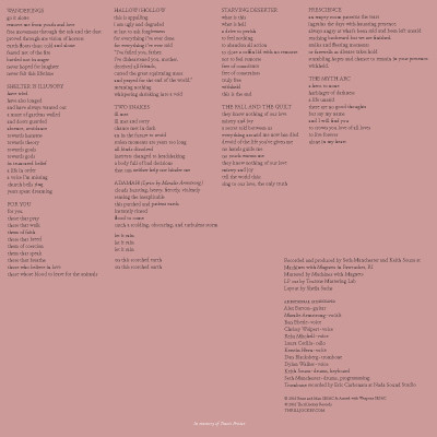 The Body - No One Deserves Happiness | Thrill Jockey (THRILL 407) - 3