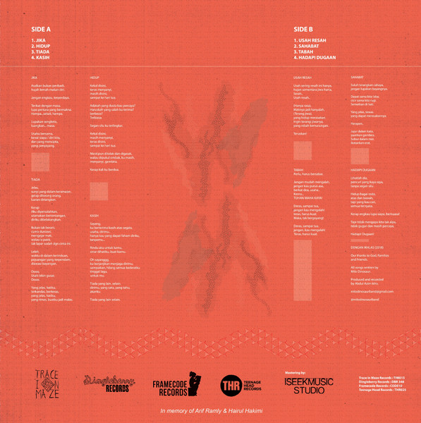 Milo Dinosaur - Dengan Ikhlas | Trace In Maze (TIM015) - 2