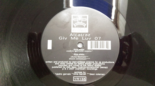 Alcatraz - Giv Me Luv 07 | Yoshitoshi Recordings (YR135) - 2 Alcatraz - Giv Me Luv 07 | Yoshitoshi Recordings (YR135) - 2