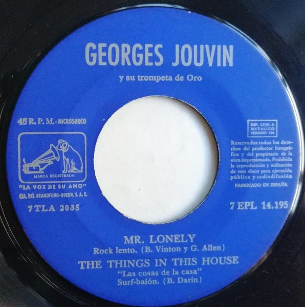 Georges Jouvin - Le Silence | La Voz De Su Amo (7 EPL 14-195) - 4