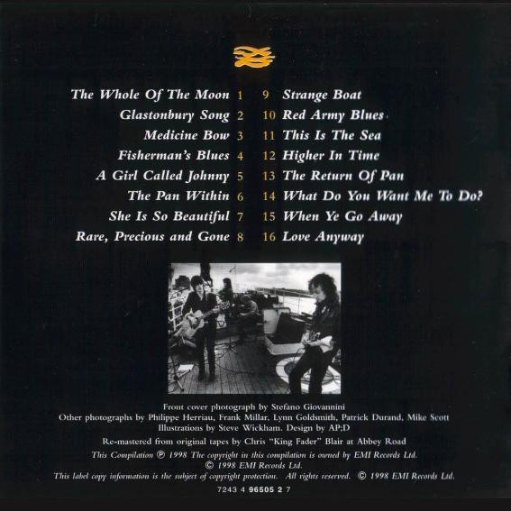 Mike Scott And The Waterboys - The Whole Of The Moon (The Music Of Mike Scott And The Waterboys) | EMI (7243 4 96505 2 7) - 4