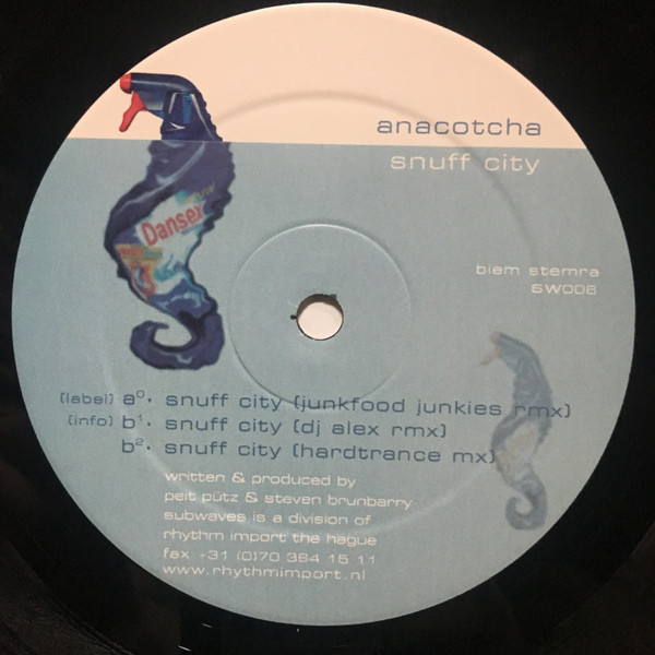 Anacotcha - Snuff City | Subwaves (SW-008) - 3 Anacotcha - Snuff City | Subwaves (SW-008) - 3