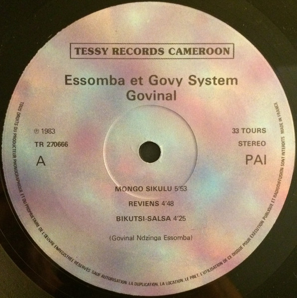 Govinal Ndzinga-Essomba - Govinal Ndzinga-Essomba | Tessy Records Cameroun (TR 270666) - 2