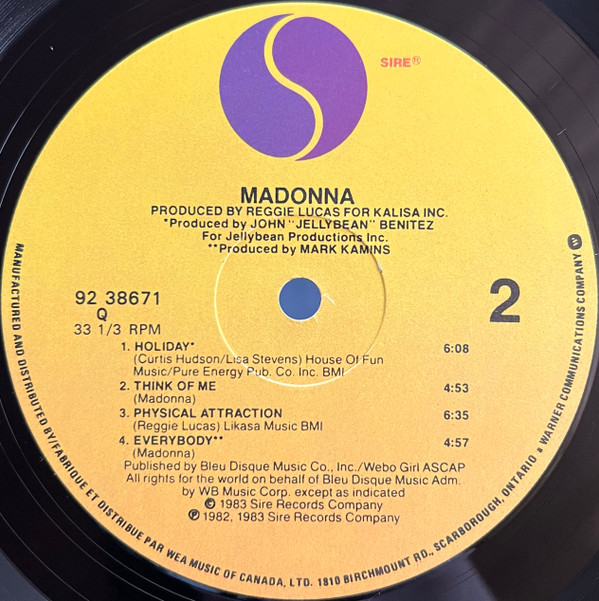 Madonna - Madonna | Sire (92 38671) - 4