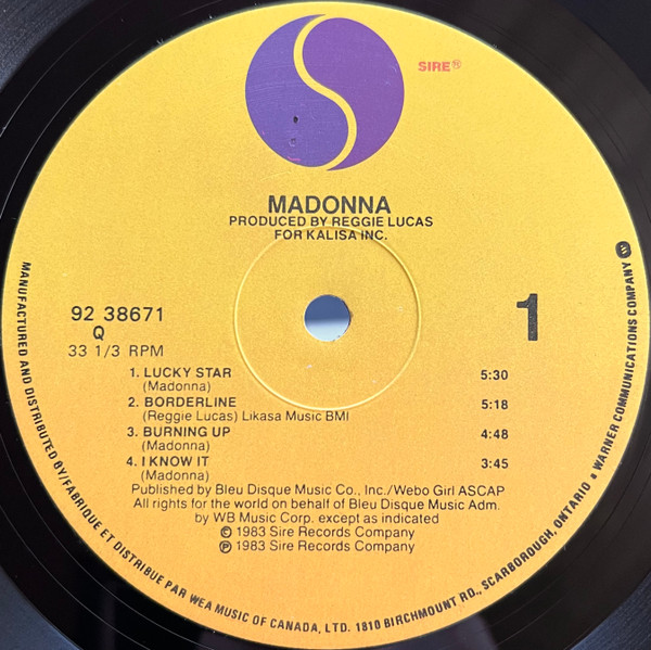 Madonna - Madonna | Sire (92 38671) - 3