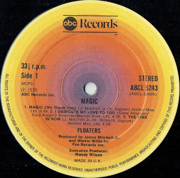 The Floaters - Magic | ABC Records (ABCL 5243) - 3 The Floaters - Magic | ABC Records (ABCL 5243) - 3