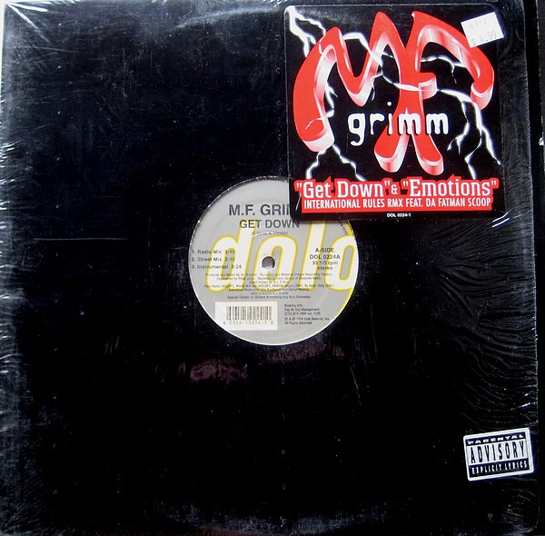 MF Grimm - Get Down | Dolo Records (DOL 0224)