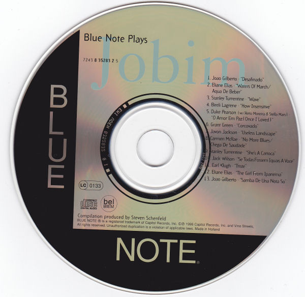Various - Blue Note Plays Jobim | Blue Note (7243 8 35283 2 5) - 3