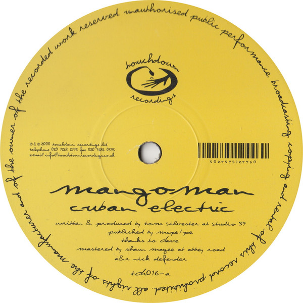 Mangoman - Cuban Electric | Touchdown Recordings (tdr016)
