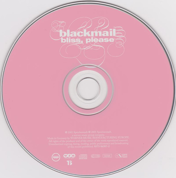 Blackmail - Bliss, Please | Speicherstadt (8573-86387-2) - 3